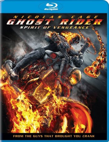 Смотреть онлайн Призрачный гонщик 2 / Ghost Rider: Spirit of Vengeance (2012) 