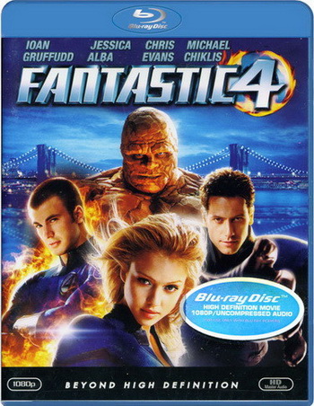 Смотреть онлайн Фантастическая четверка (2005) 