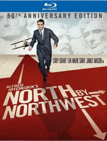 Смотреть онлайн На север через северо-запад / North by Northwest (1959) 