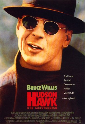 Смотреть онлайн Гудзонский ястреб / Hudson Hawk (1991) 